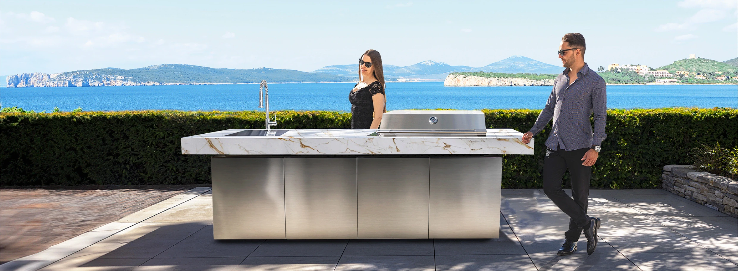 stainless steel bbq