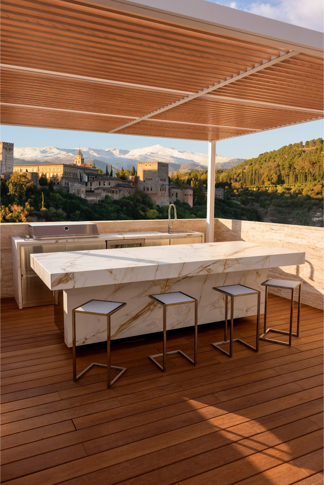 modern barbecue