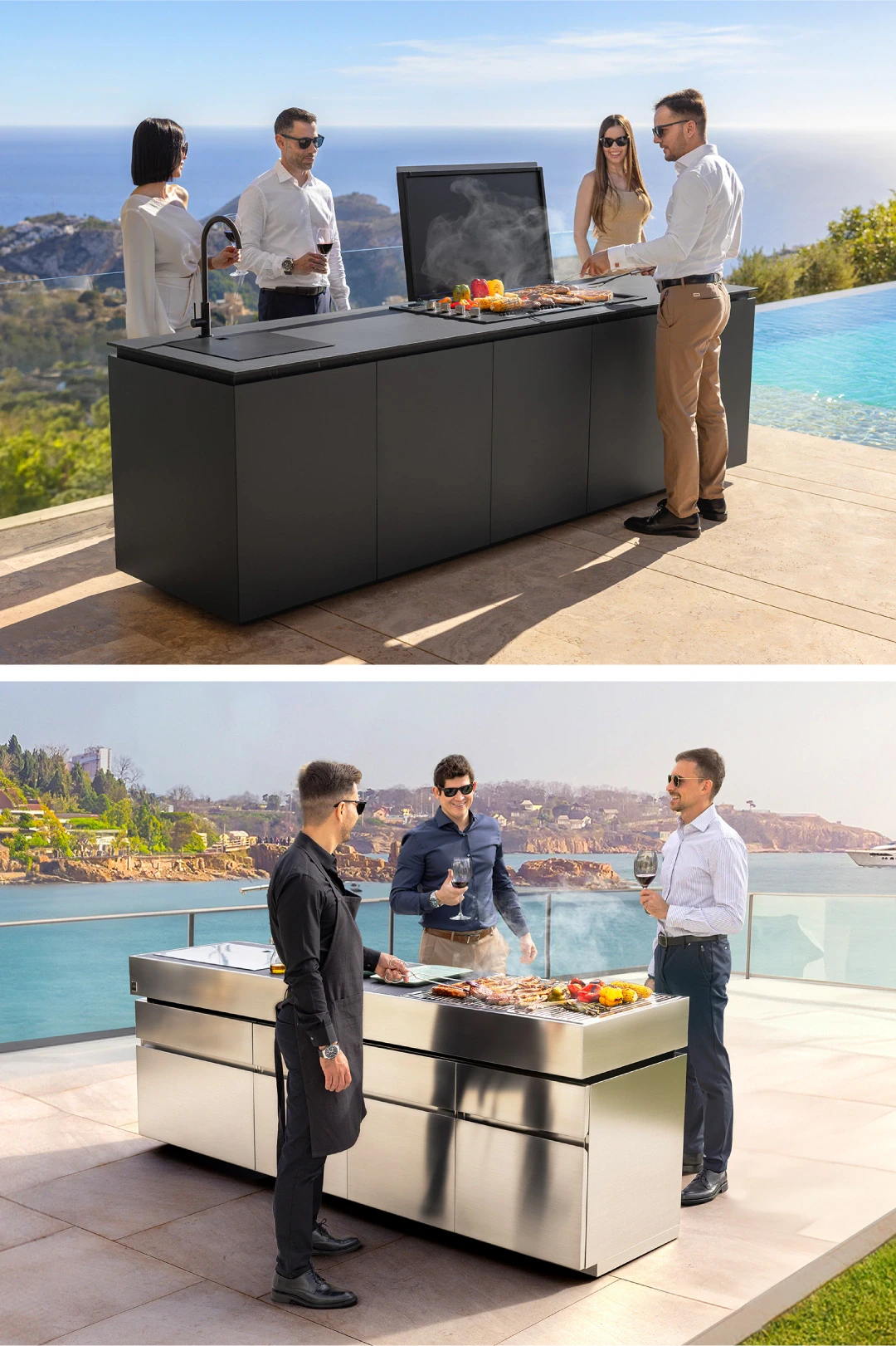 bespoke outdoor kitchen