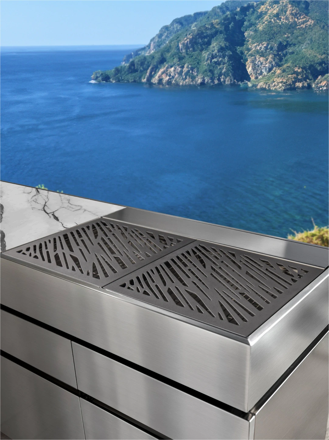 best material charcoal grill