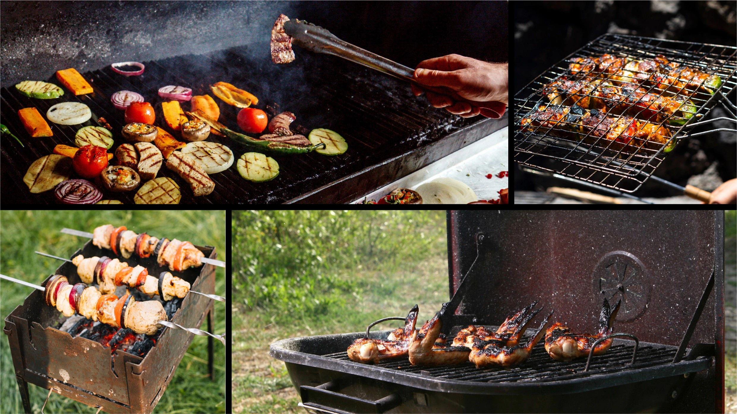 charcoal barbecue