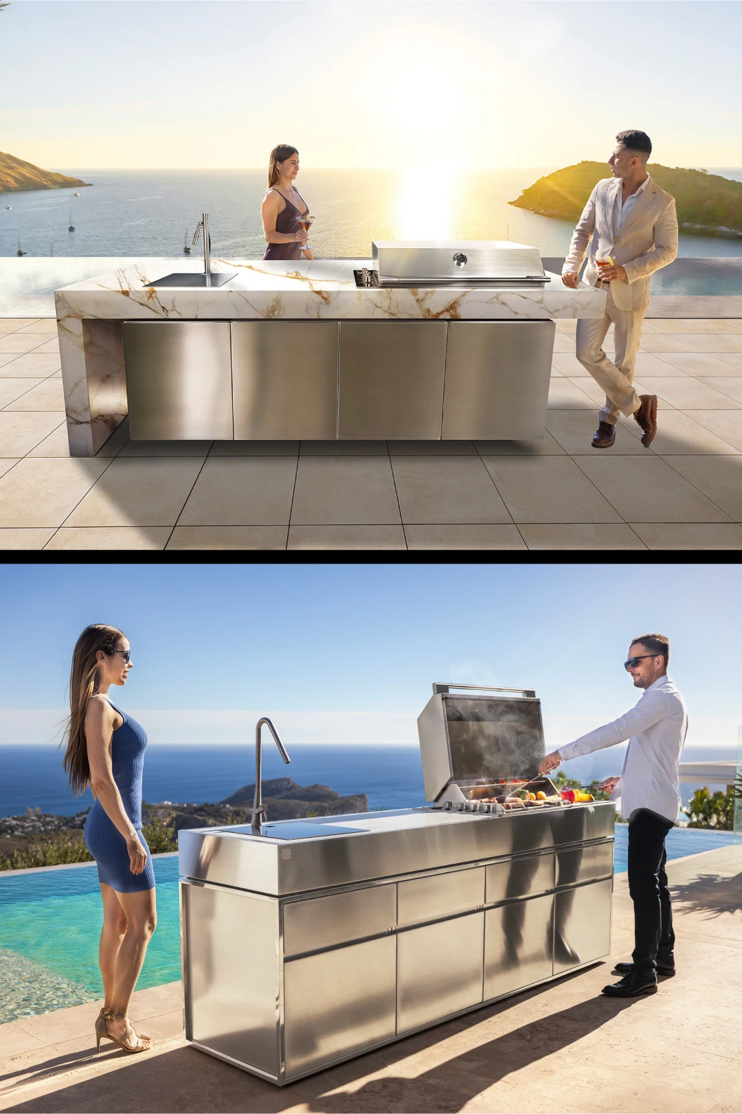 design an outdoor kitchen
