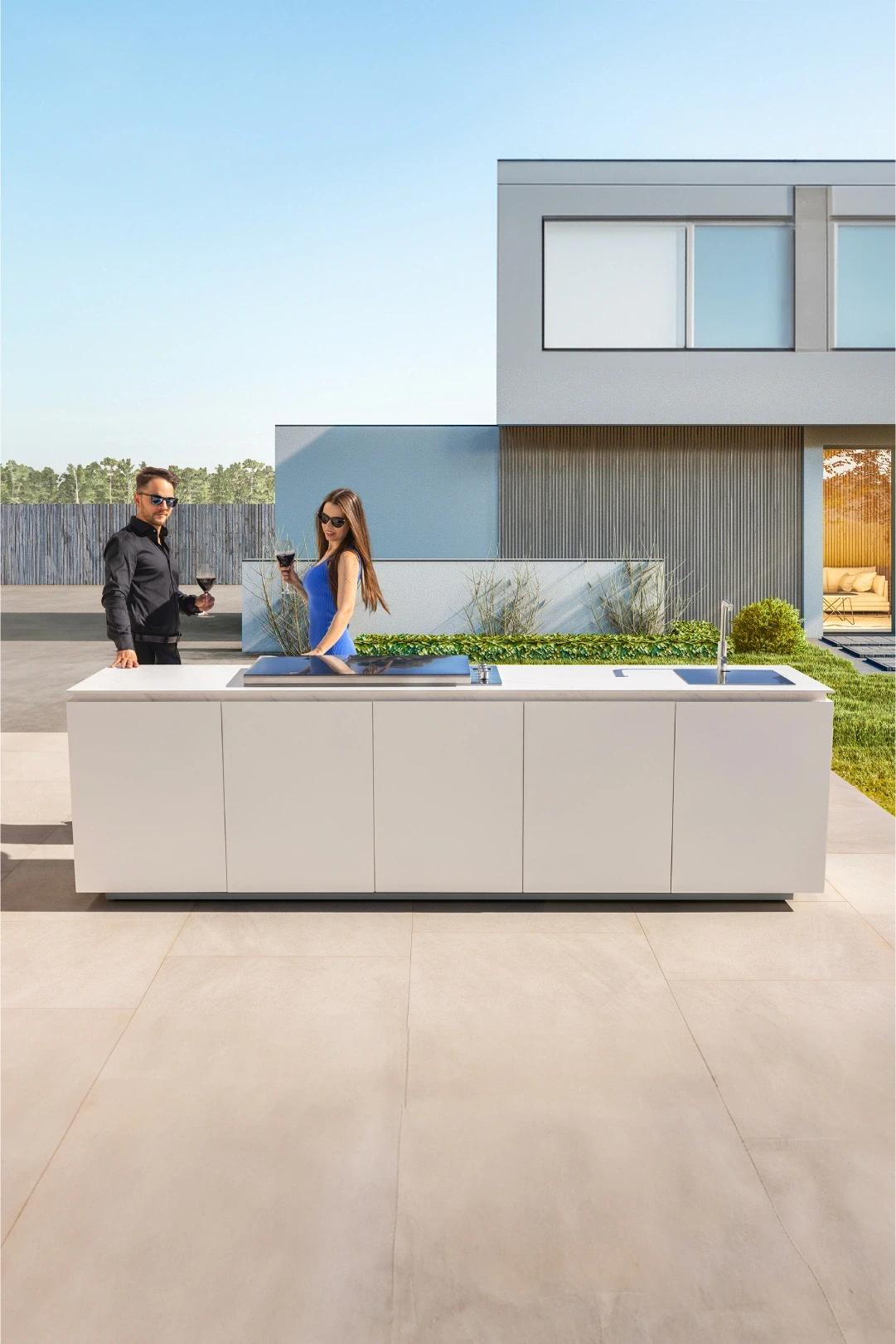 garden kitchen