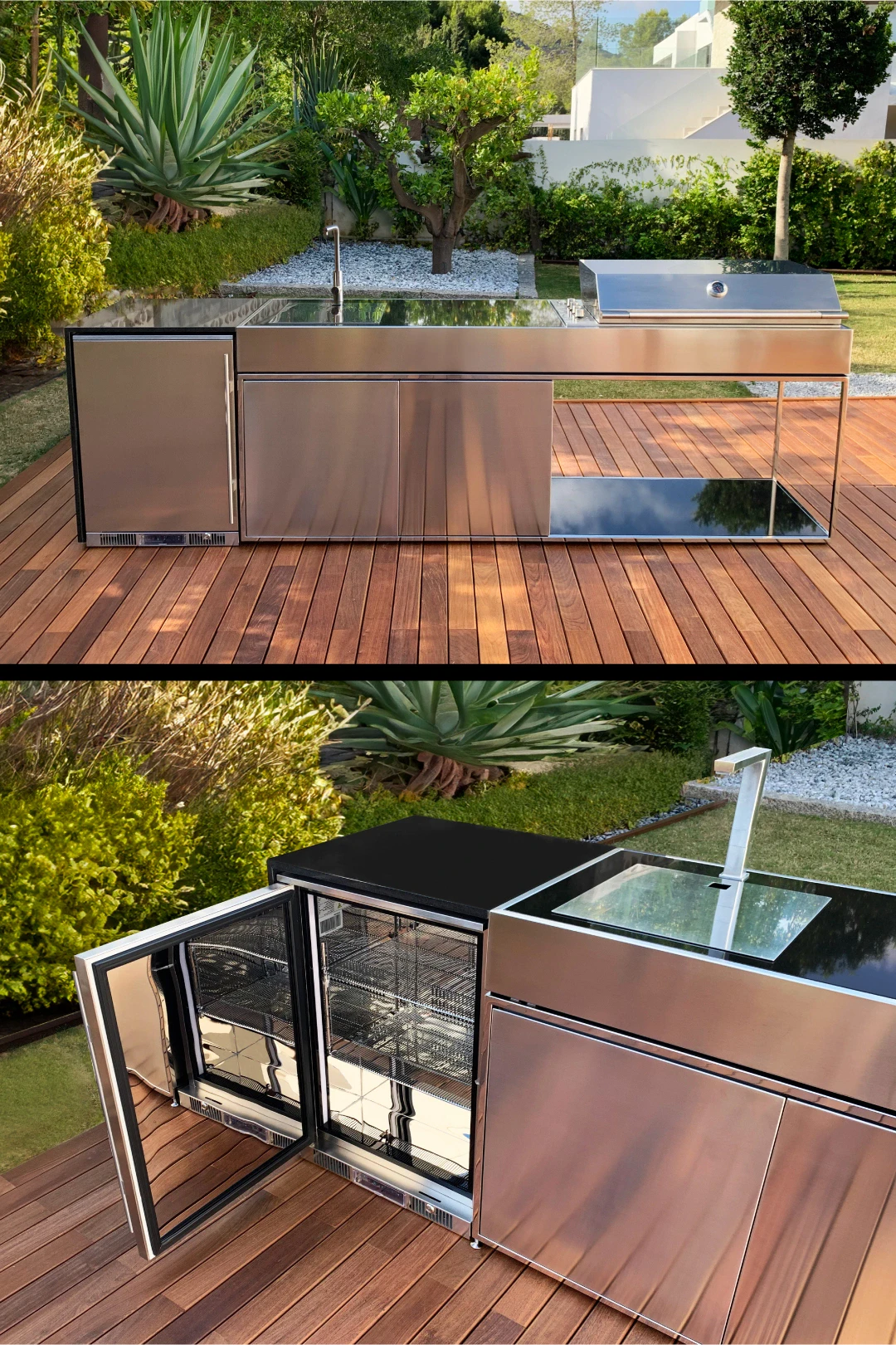how to design an outdoor kitchen