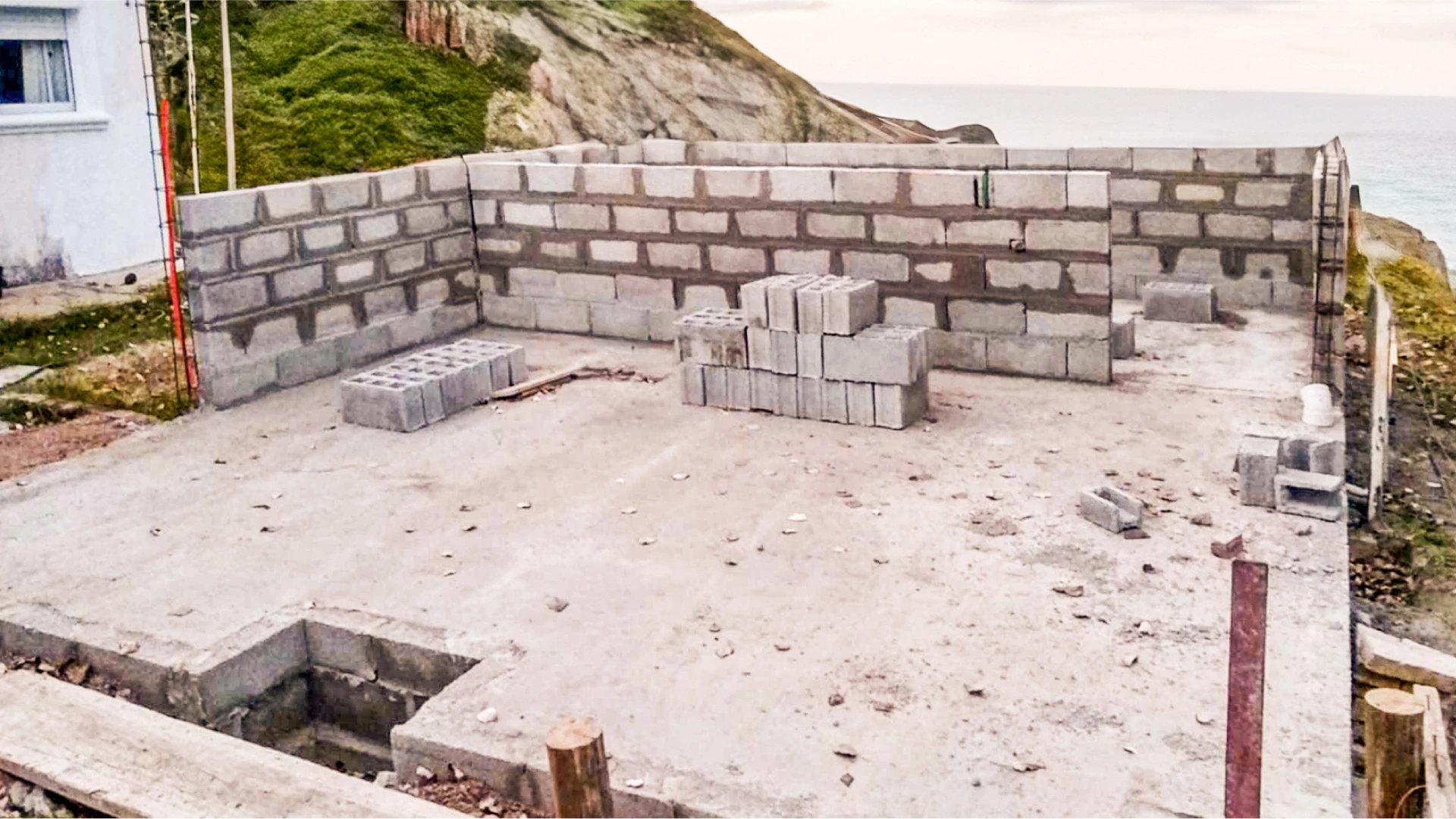 is concrete good for an outdoor kitchen