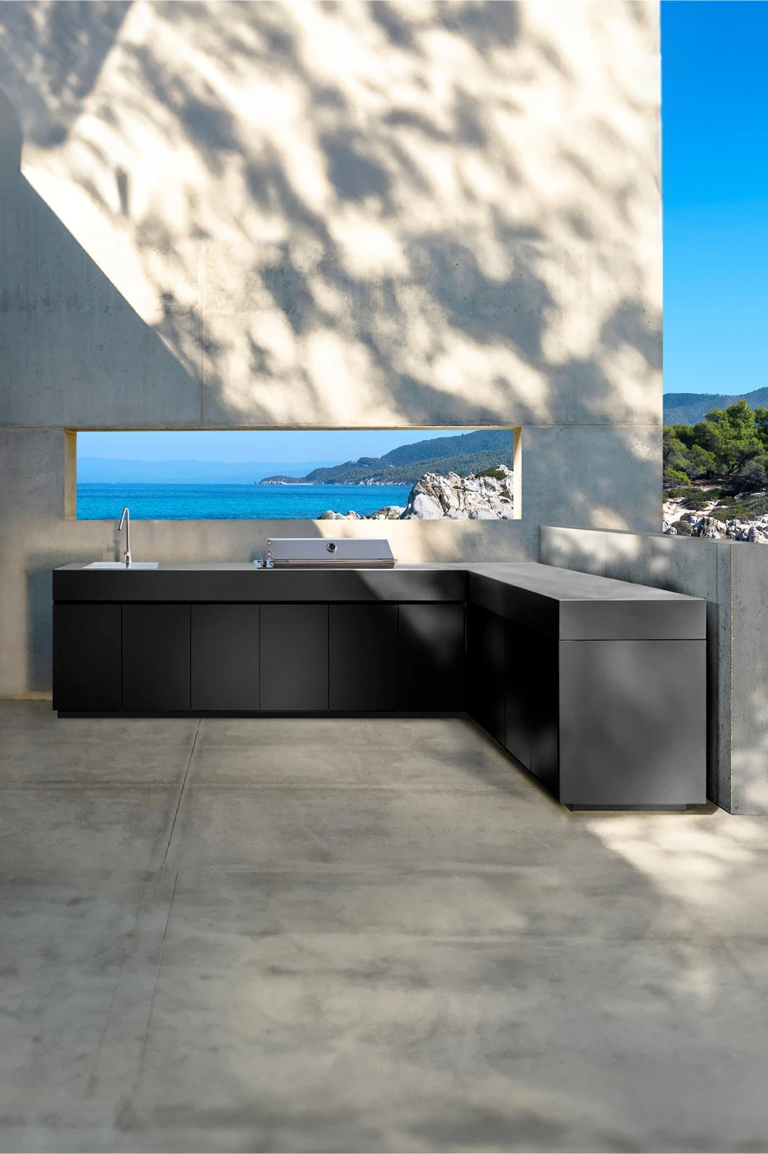 l shaped outdoor kitchen ideas