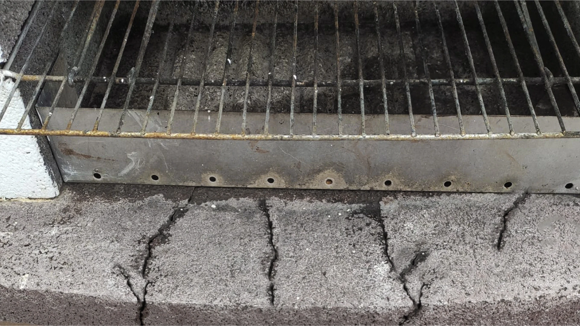 outdoor cooking area