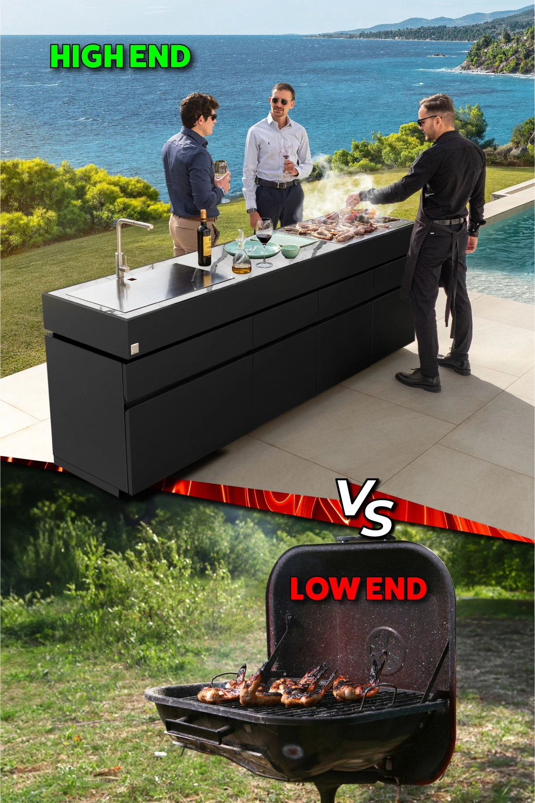 outdoor kitchen design