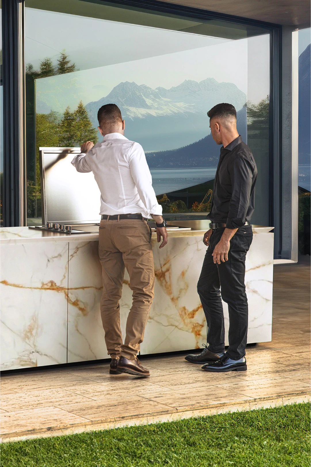 outdoor kitchen design