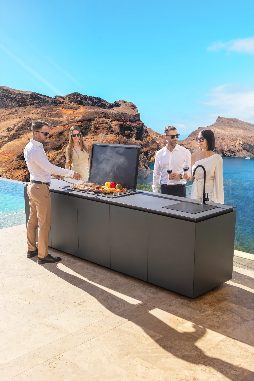 outdoor kitchen furniture
