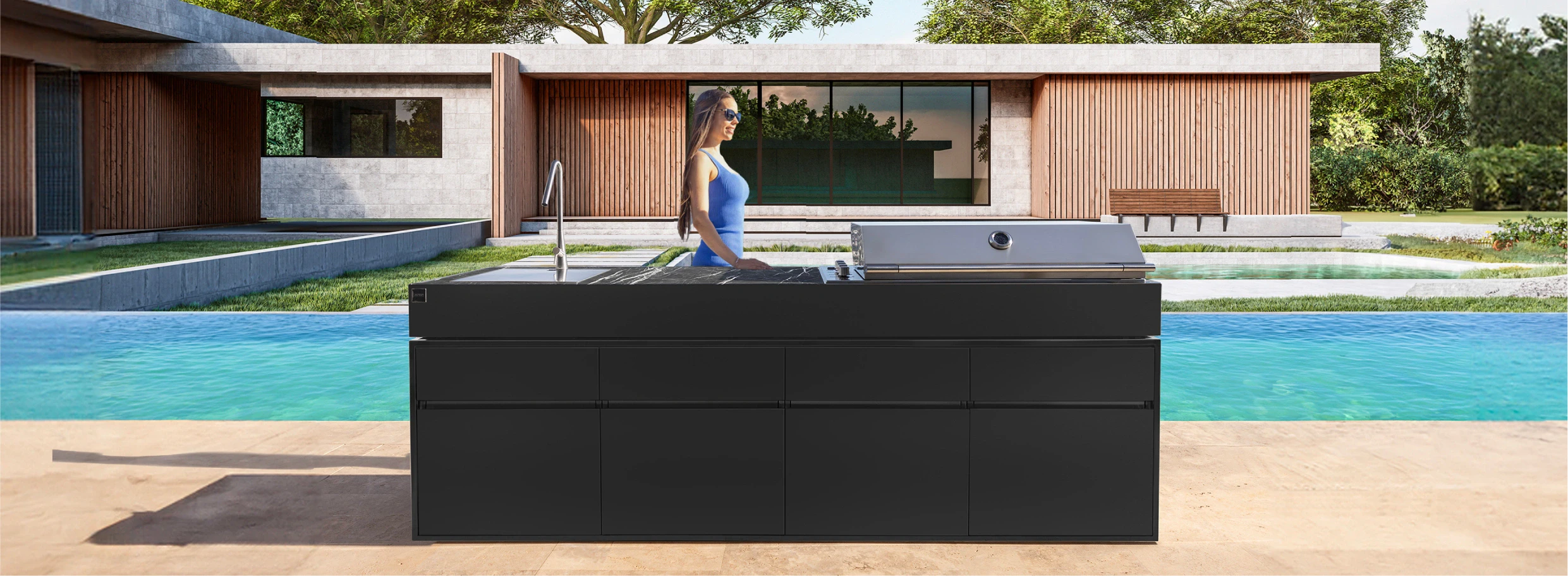 outdoor kitchen furniture