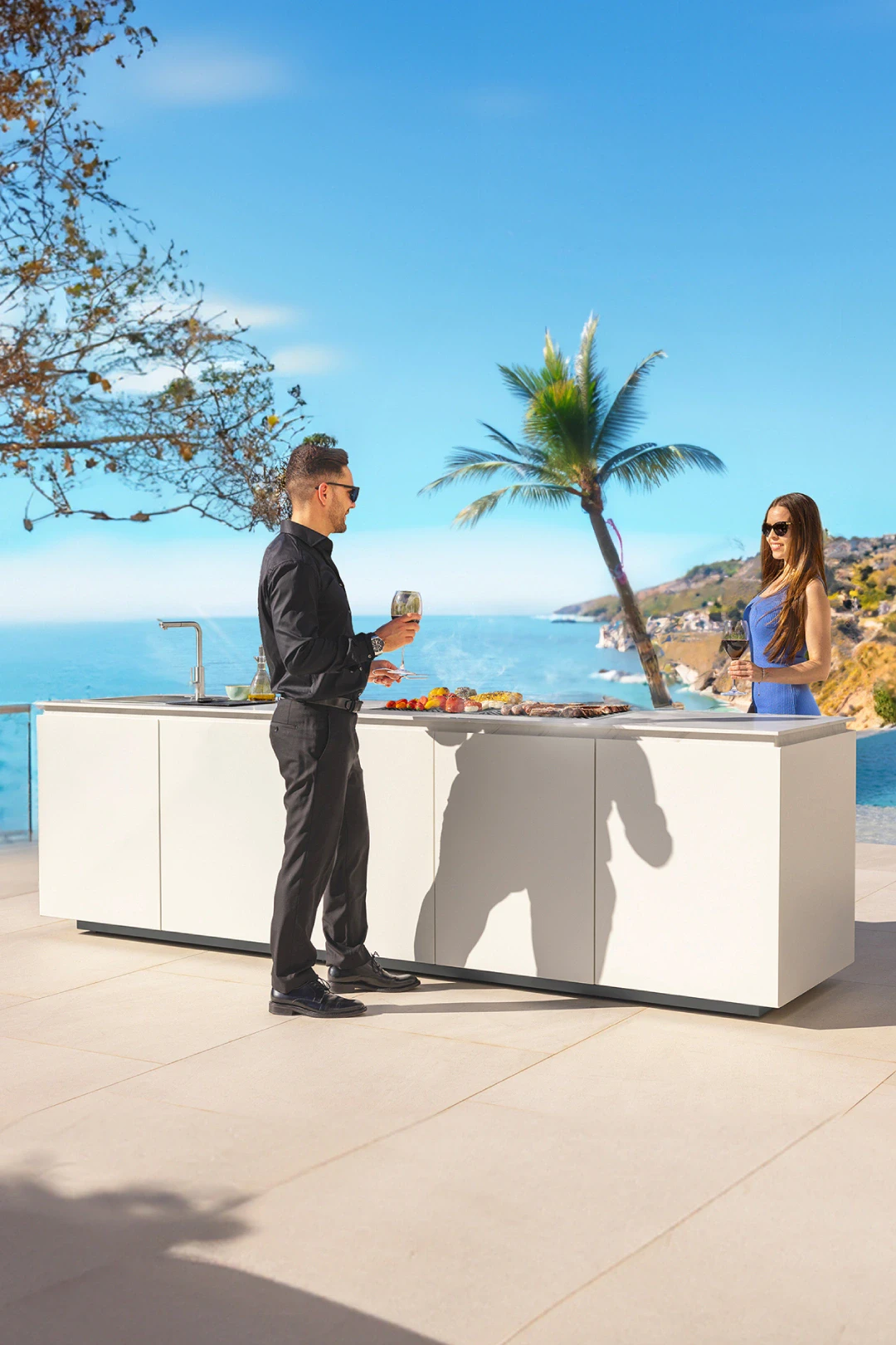 outdoor kitchen healthy benefits