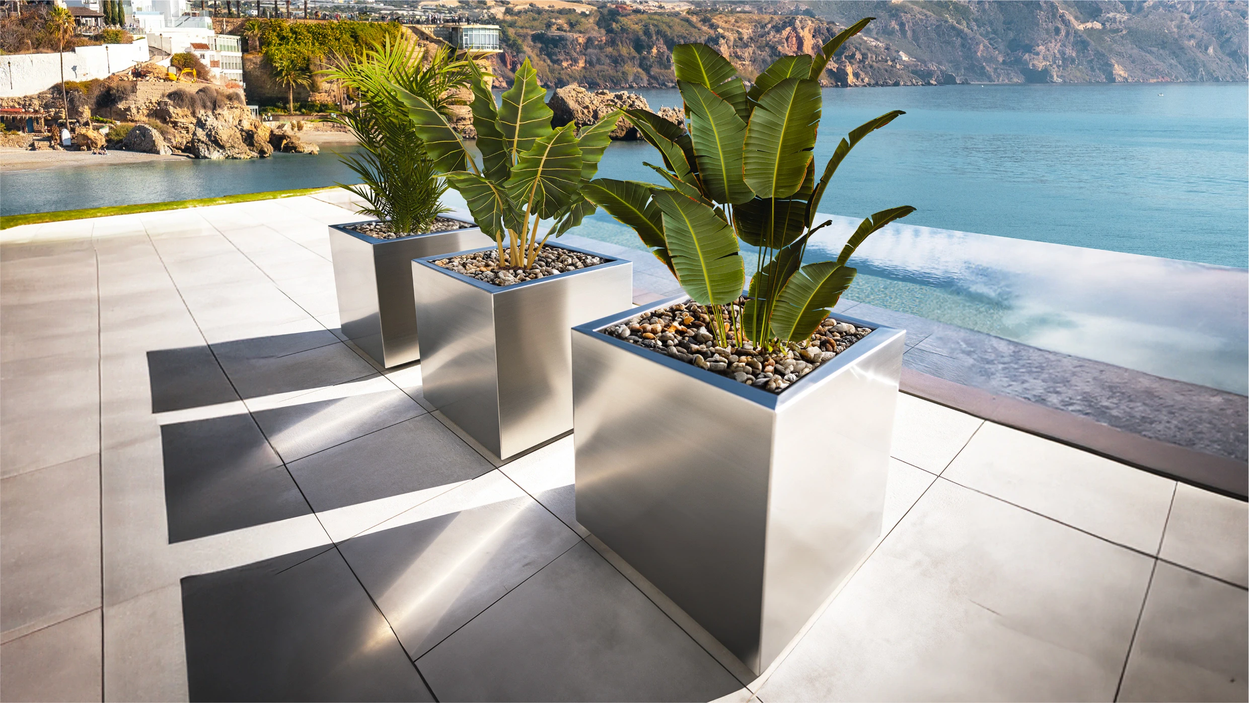 outdoor plant pots