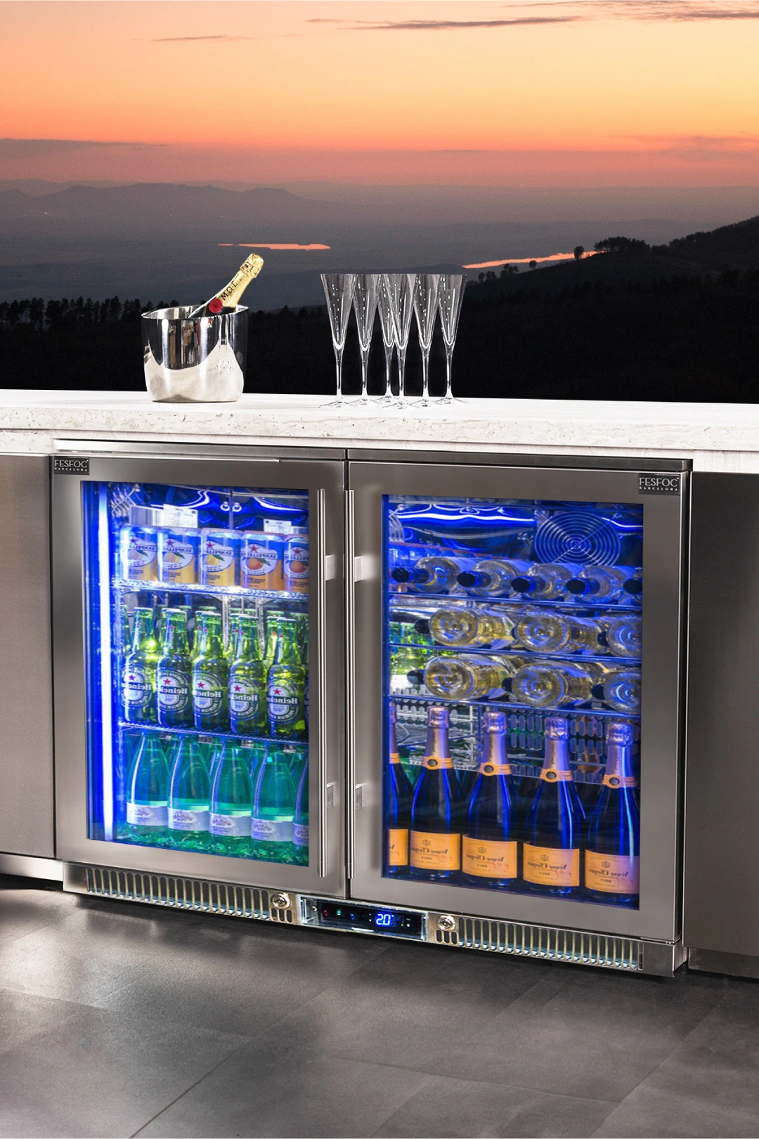 outdoor refrigerator