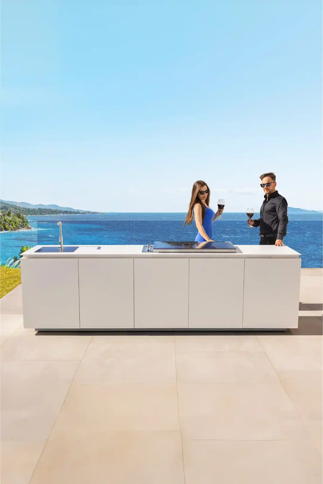 cocina al aire libre