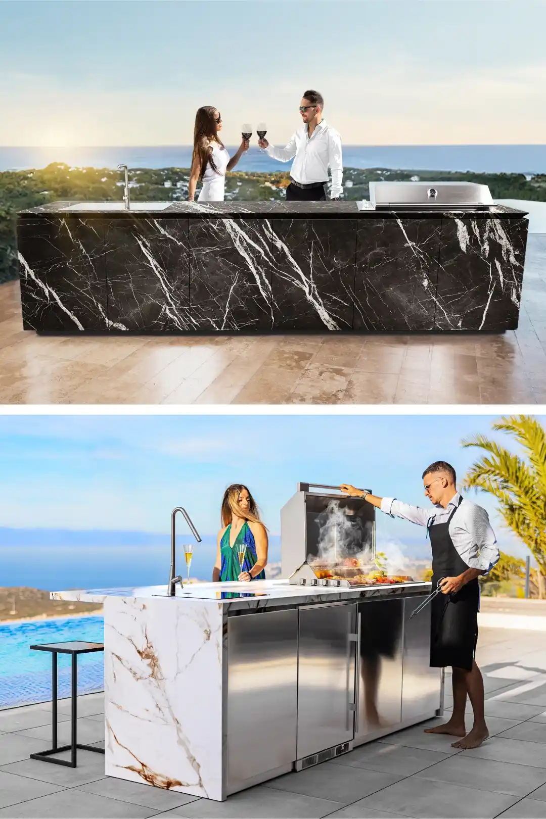 cocina al aire libre