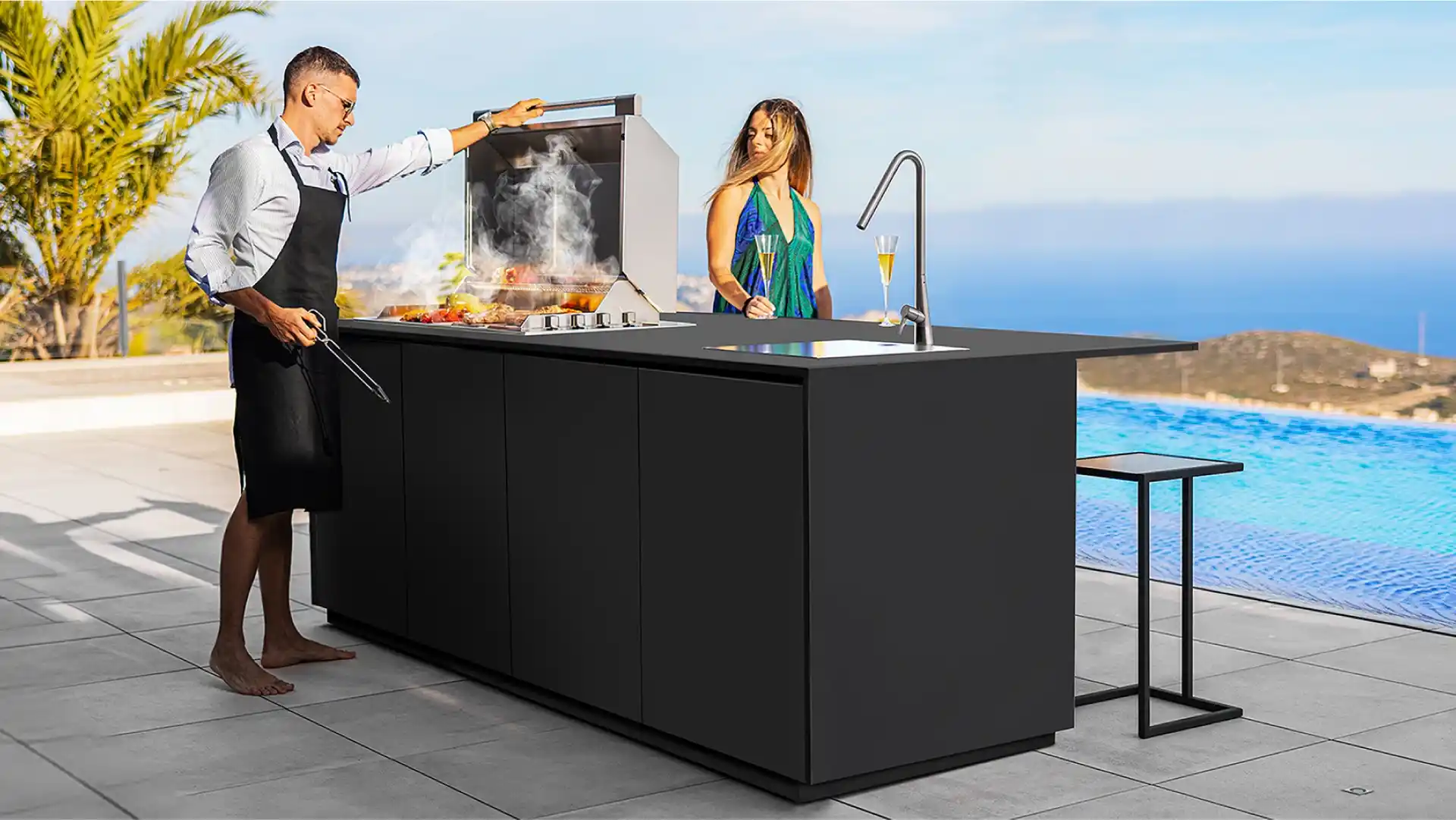 zona barbacoa exterior