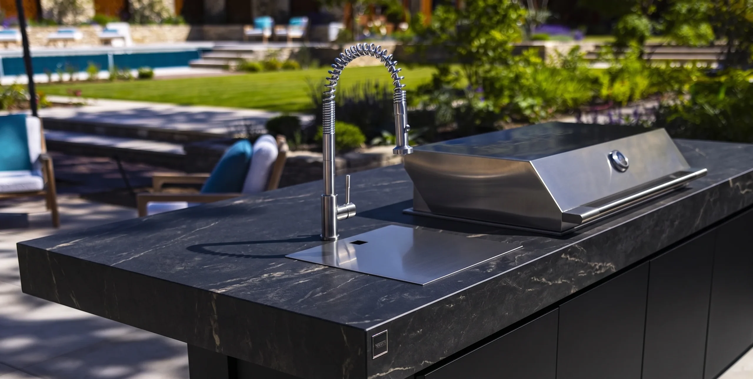 cocina exterior a medida