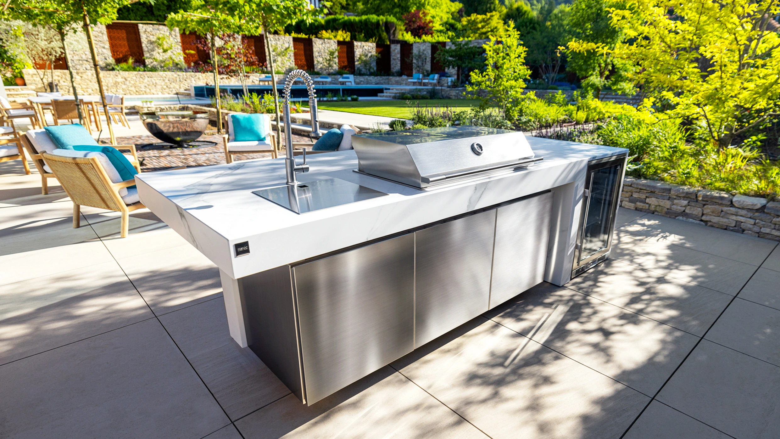 Elite Landscape Concrete, Outdoor Kitchen & BBQ Island