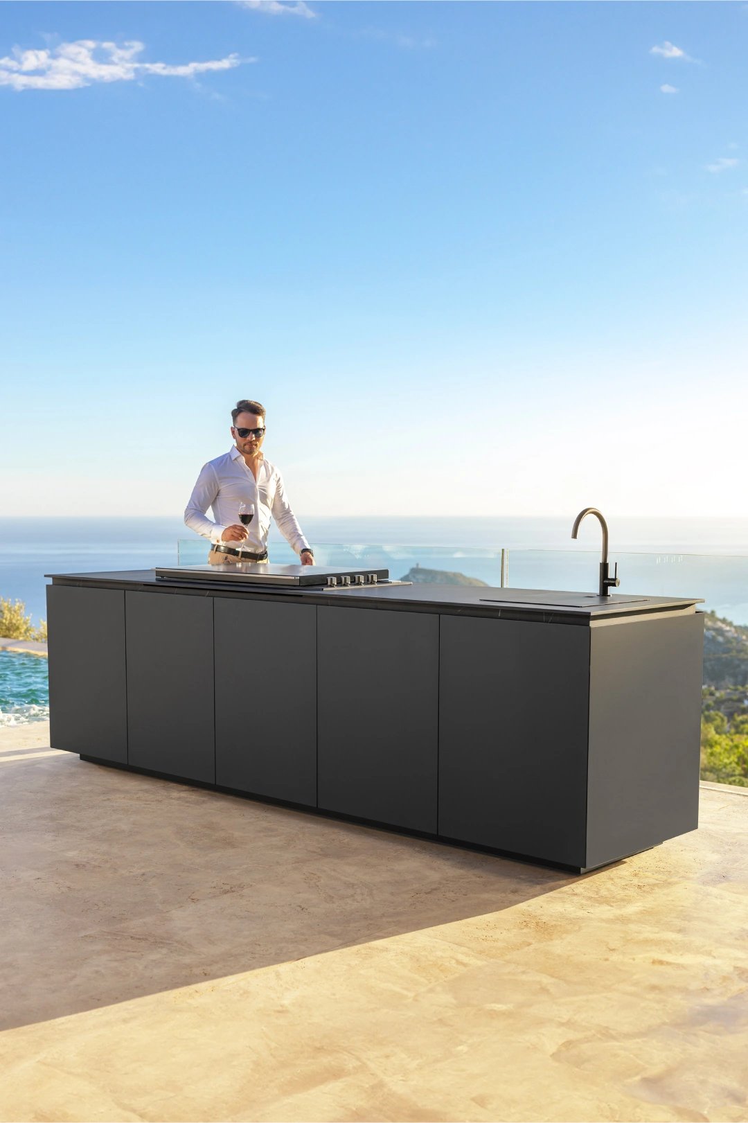 outdoor kitchens on terraces