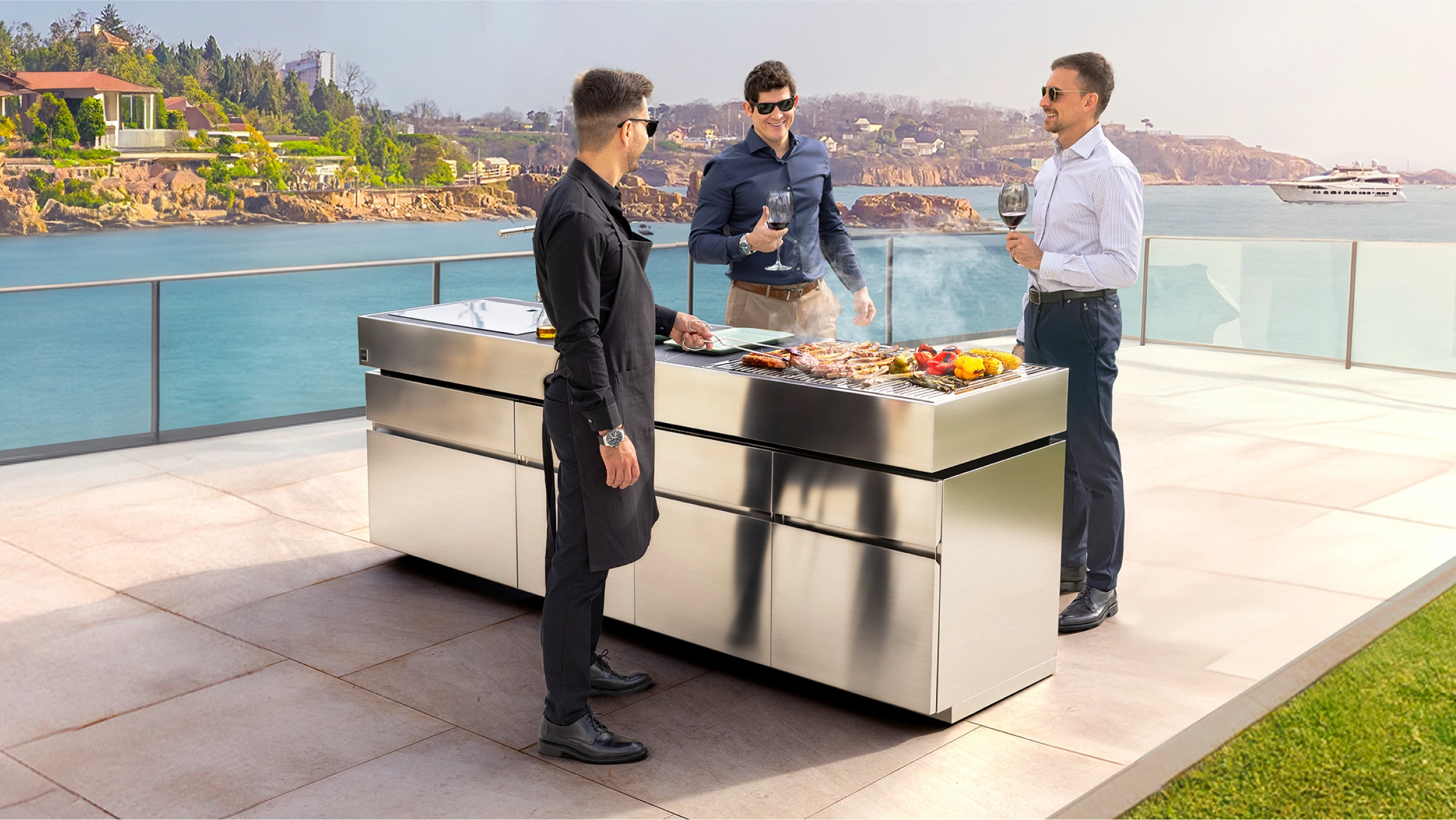 luxury grills for your outdoor kitchen