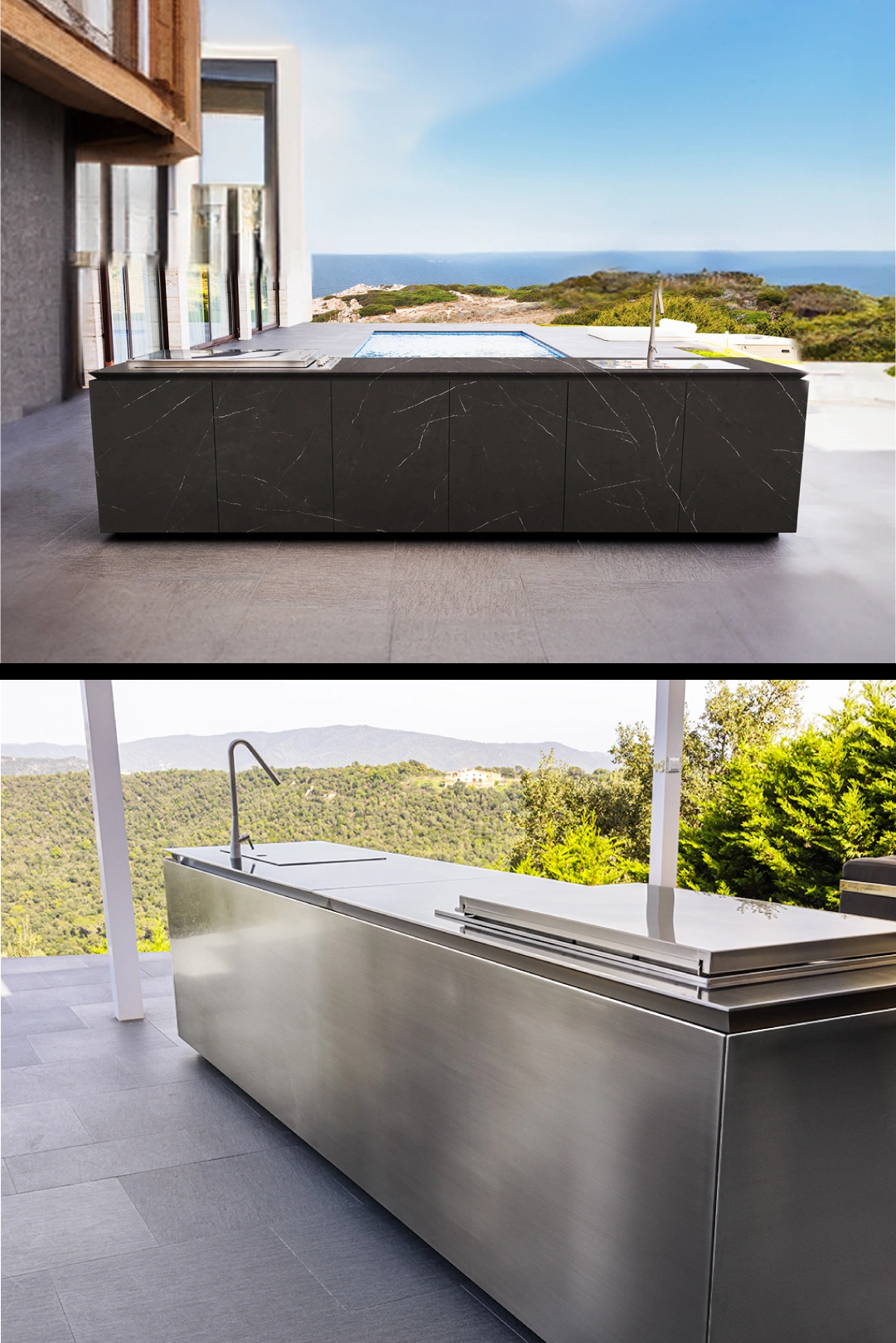 The Best Modern Outdoor Kitchens Designs 8