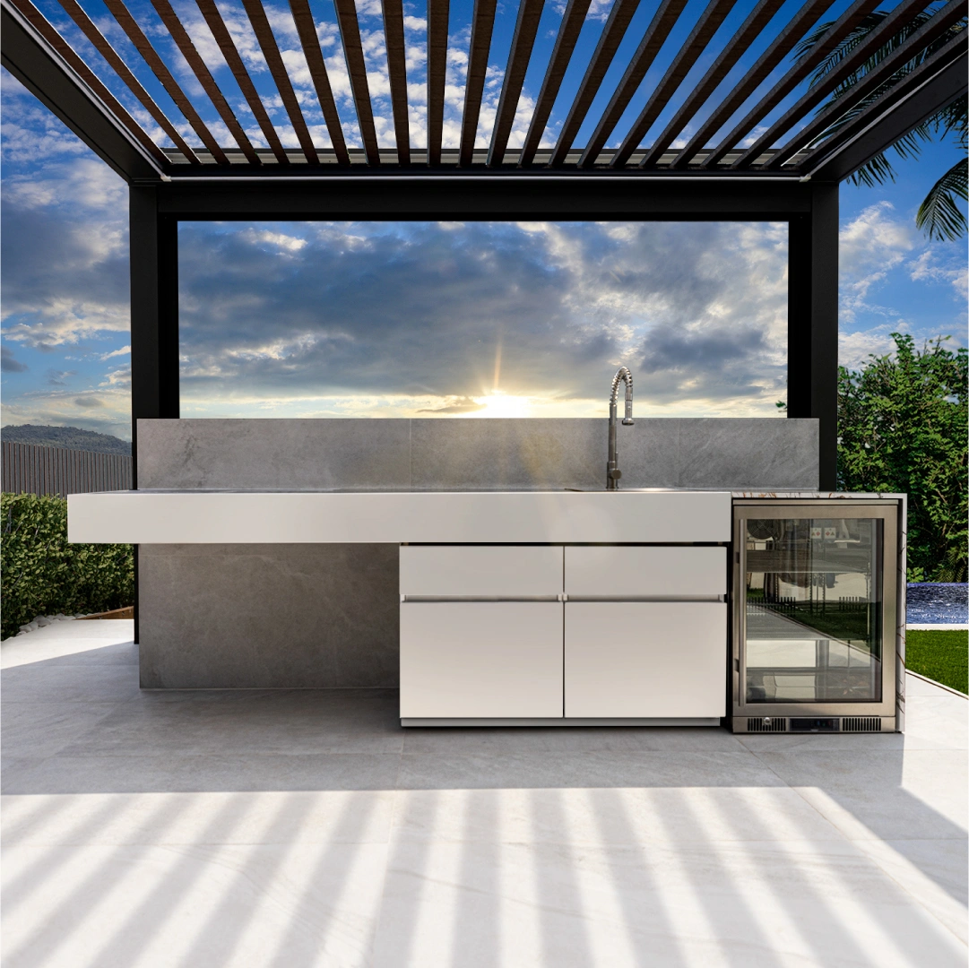 The Best Modern Outdoor Kitchens Designs 7