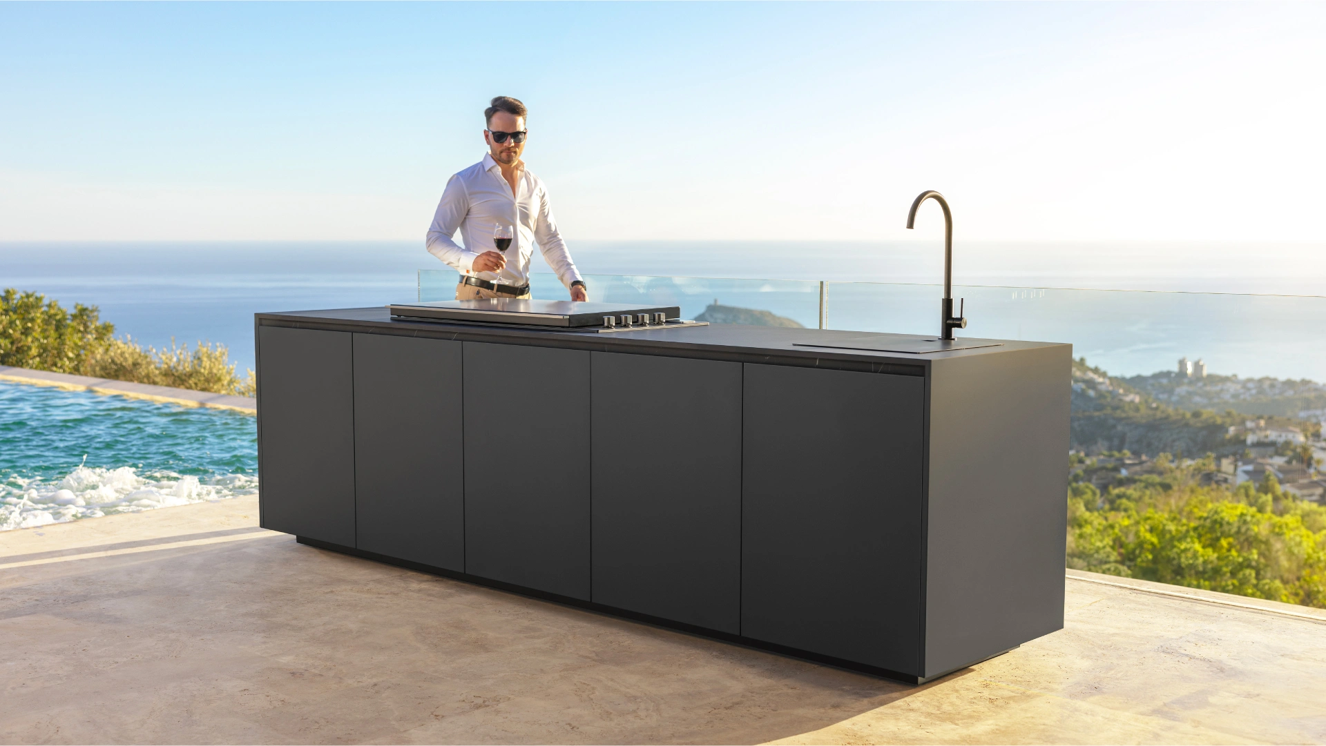 outdoor kitchens on terraces