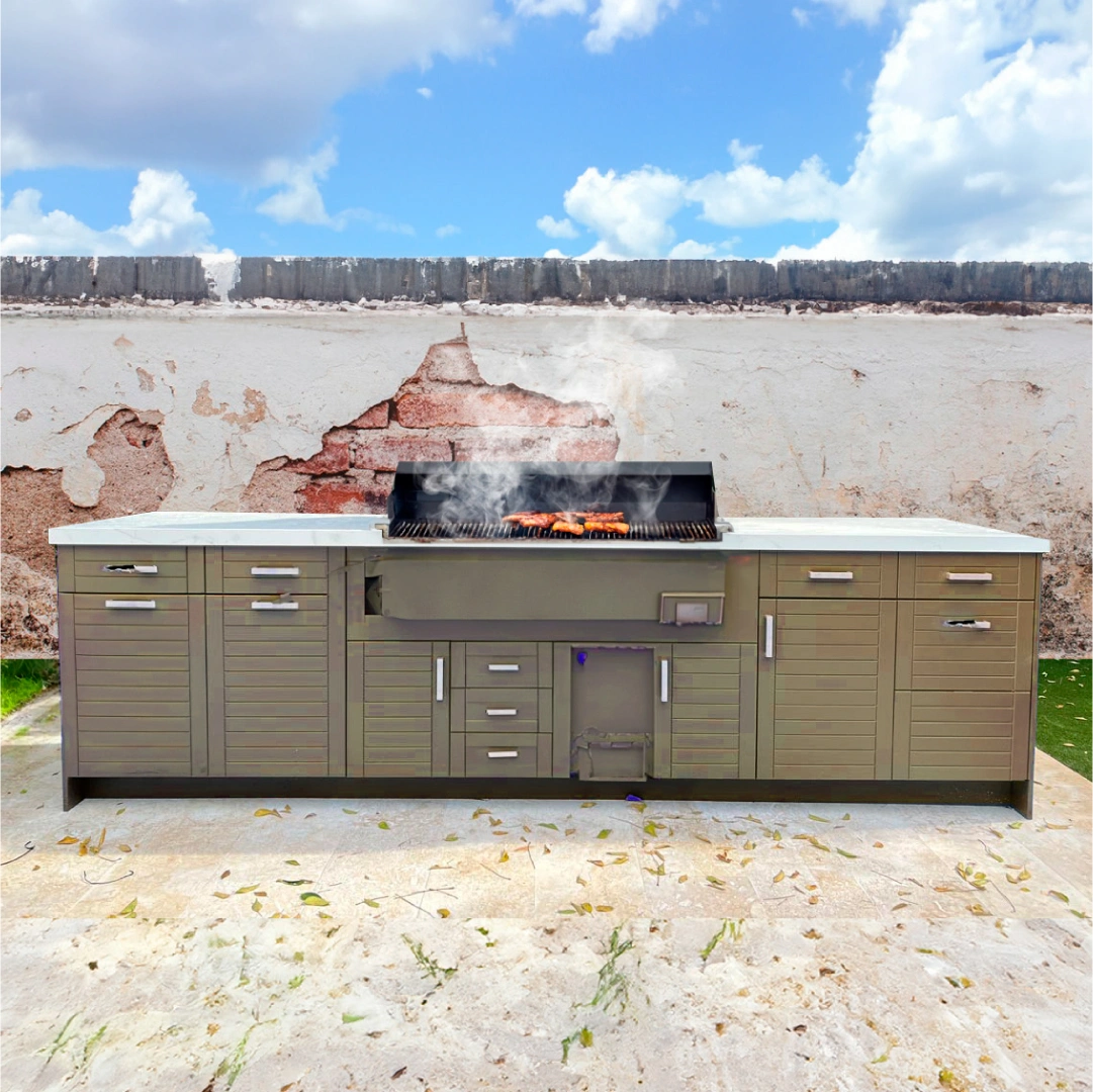 plastic outdoor kitchen cabinets