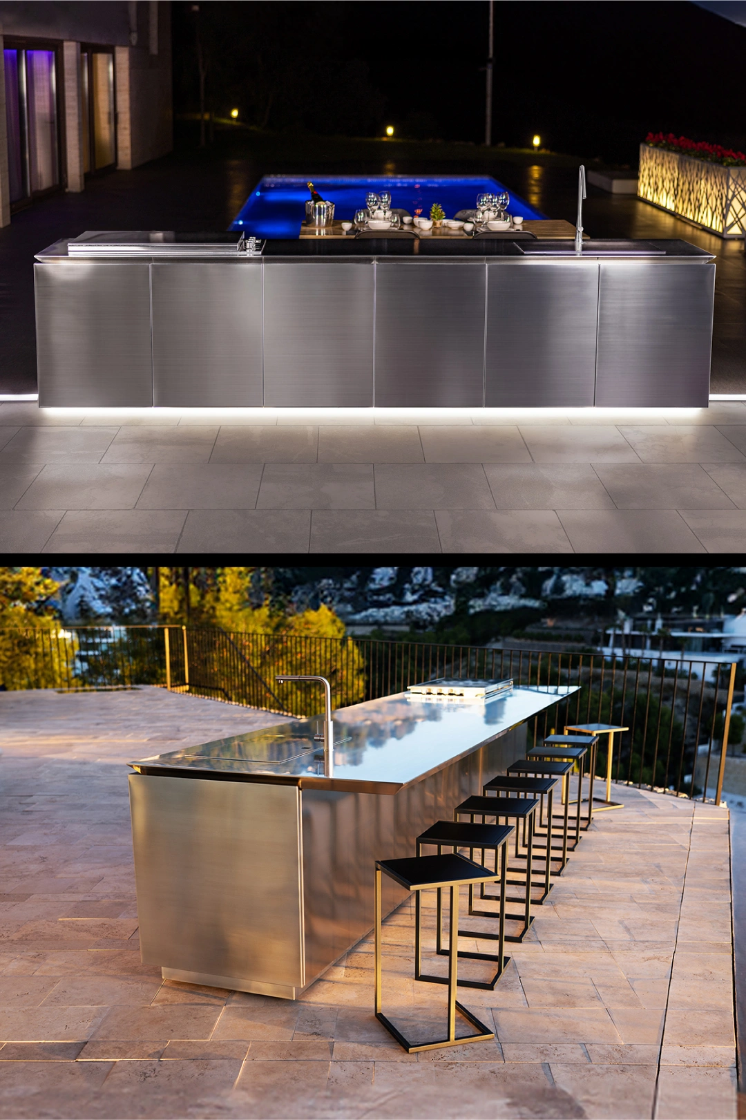 Plastic vs Stainless Steel Outdoor Kitchen Cabinets 11