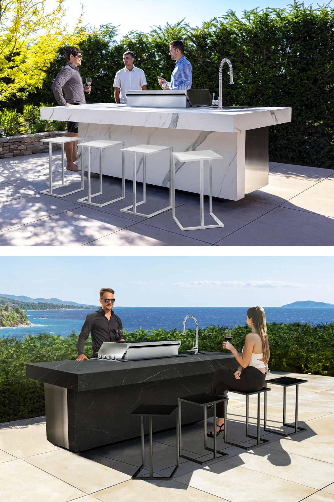 premium outdoor kitchen