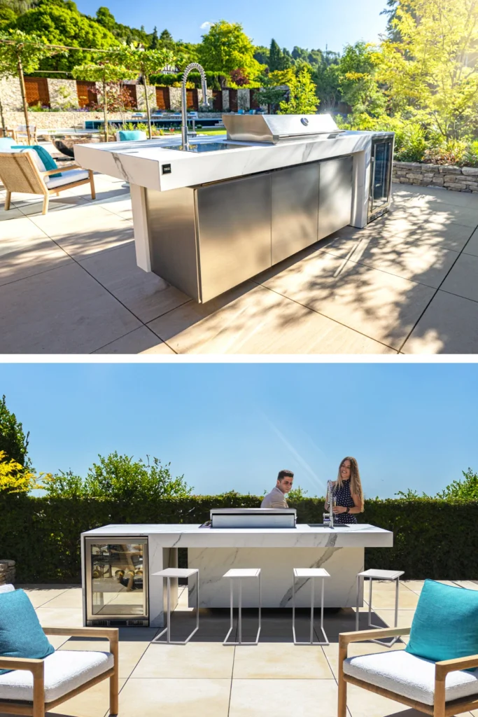 best outdoor kitchen with grill