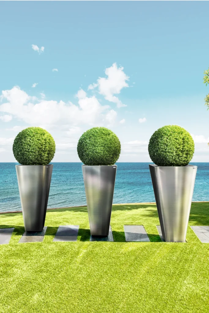 extra large modern outdoor planters