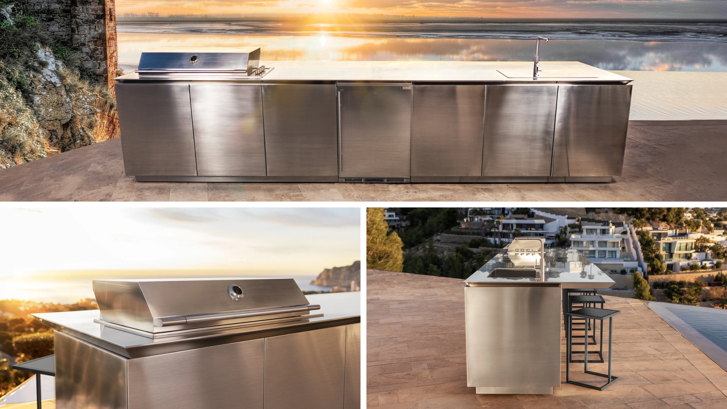 luxury outdoor kitchens