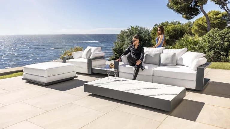 modern patio sofa