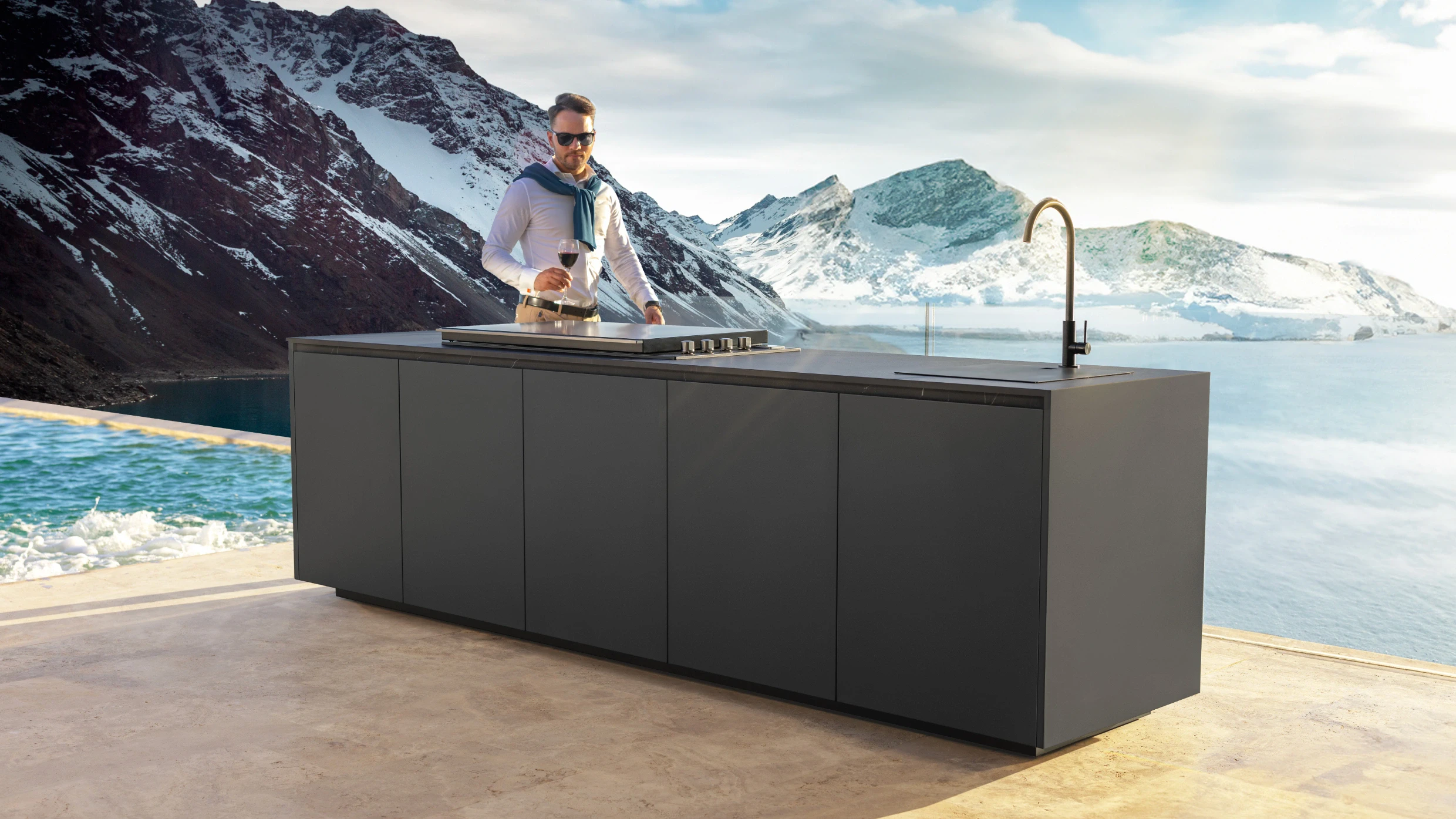 outdoor kitchen design