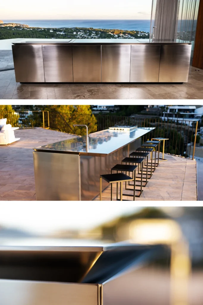 outdoor luxury kitchen