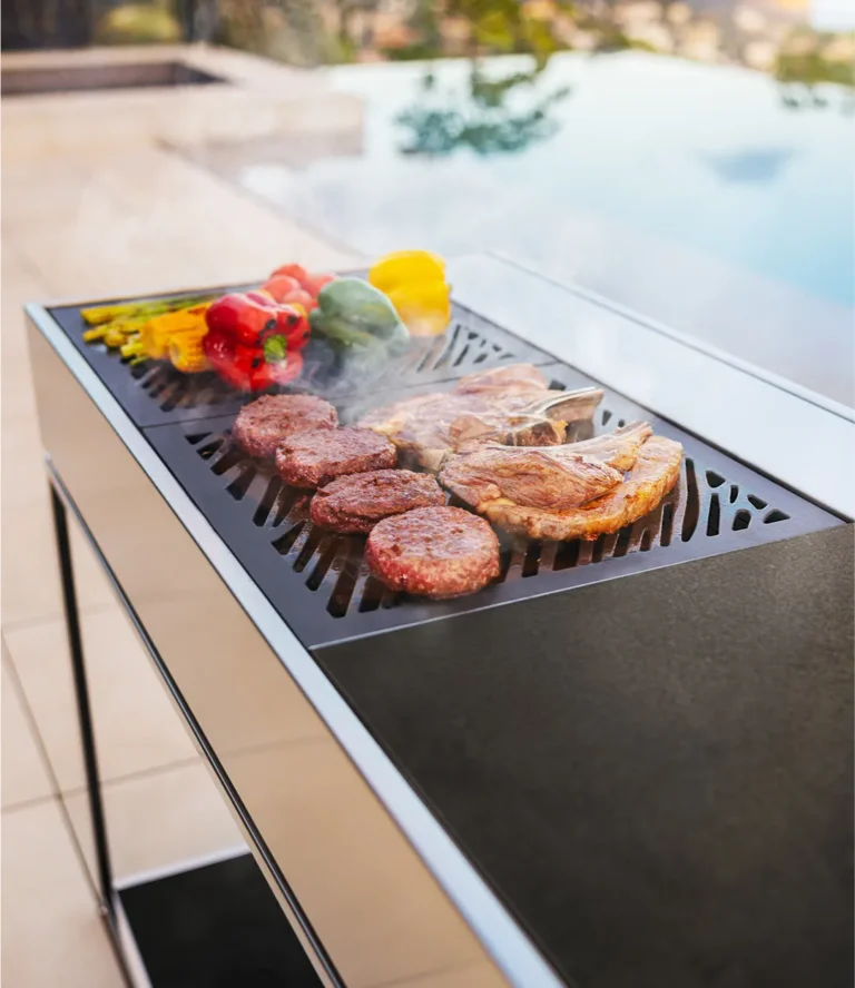 outdoor stainless steel kitchen island