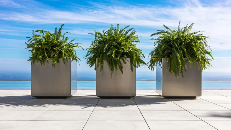 tall outdoor planters