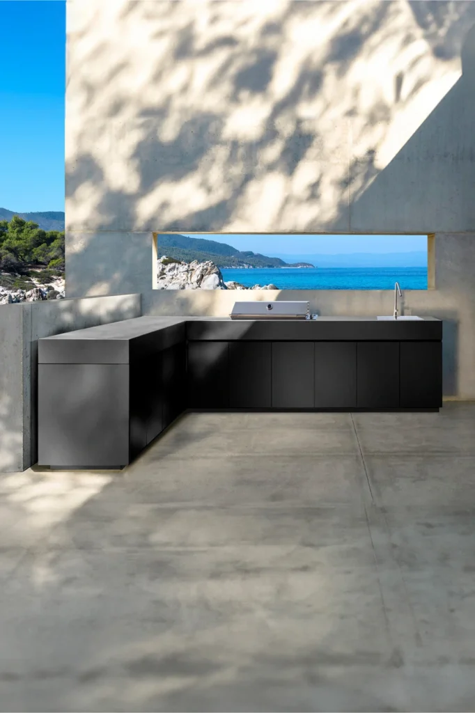 l shaped outdoor kitchen ideas