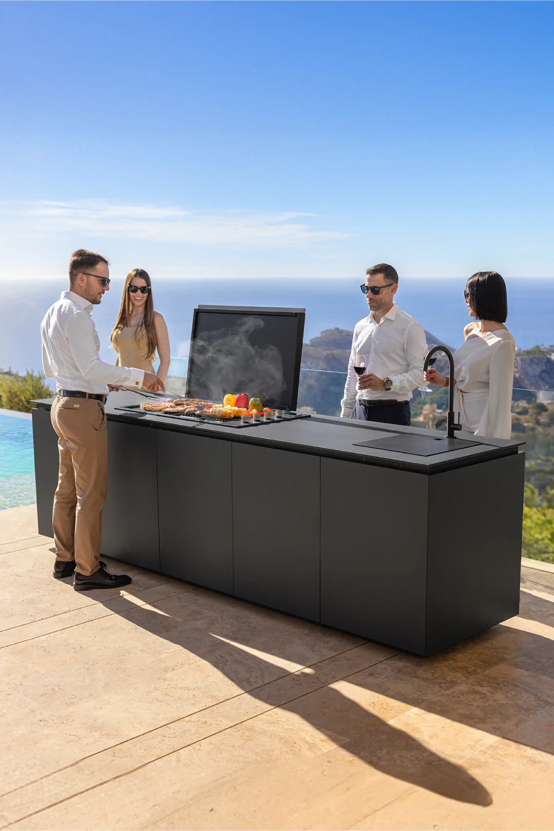 outdoor kitchen grill islands