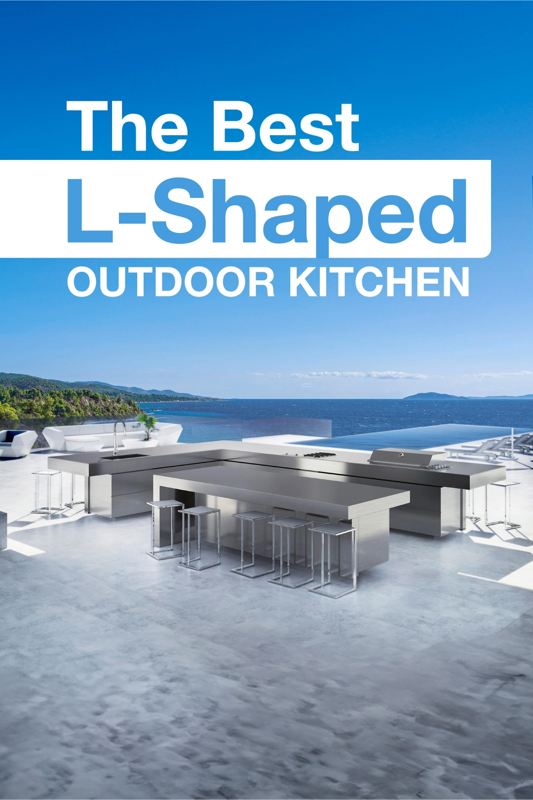 outdoor kitchen l shape